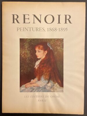 [RENOIR] - CASSOU (Jean) Renoir. Peintures 1868-1895. Paris, Editions du Chêne, 1950.