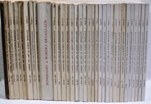 [BRASILLACH] - COLLECTIF Cahiers des Amis de Robert Brasillach N° 1 - 36. Lausanne, Association des Amis de Robert Brasillach, 1950-1991.