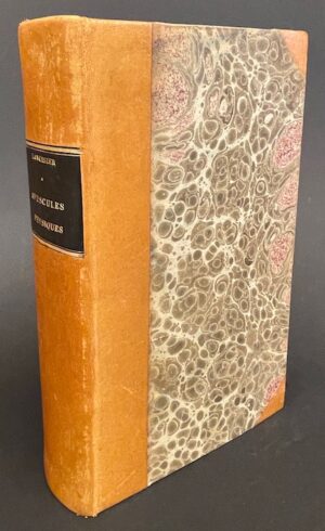 LAVOISIER (Antoine Laurent) Opuscules physiques et chimiques. Paris, Deterville, 1801 (an IX).