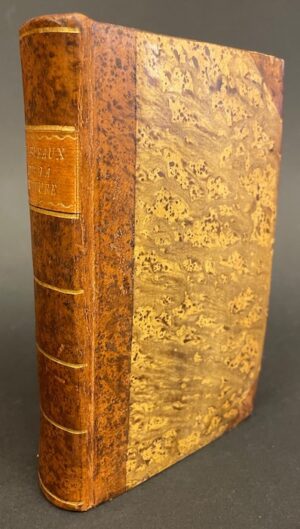 HUMBOLDT (Alexandre de) [Alexander von] Tableaux de la nature, ou Considérations sur les déserts, sur la physionomie des végétaux et sur les cataractes de l'Orénoque. Paris, chez F. Schoell, 1808.