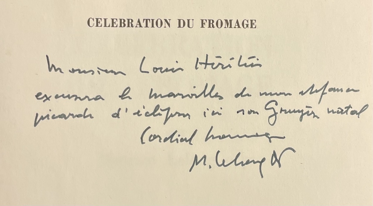 LELONG (Maurice) Célébration du fromage. Au Jas du Revest-Saint-Martin, R. Morel, 1961. – Image 3