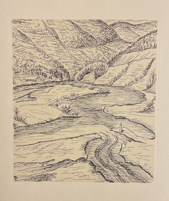 LOZE (Louis) Rencontre du Doubs. La Chaux-de-Fonds, La Cité du Livre, 1956. – Image 3