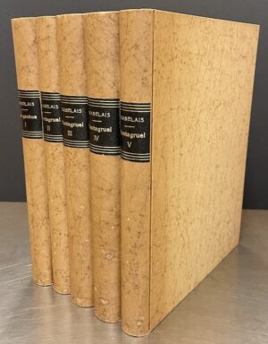 RABELAIS (François) - TOUCHET (Jacques) ill. Gargantua & Pantagruel. Paris, Editions du Rameau d'Or, 1935.