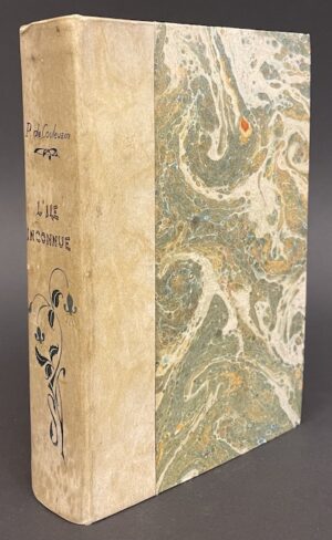COULEVAIN (Pierre de) [pseudo. de Jeanne Philomène LAPERCHE] L'île inconnue. Paris, Calmann-Lévy, [1906].