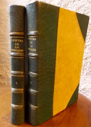 LA FONTAINE (Jean de) Contes et nouvelles en vers. Rouen, J. Lemonnyer, 1879.