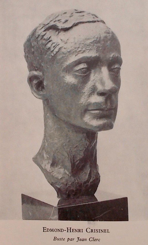 CRISINEL (Edmond-Henri) Poésies. Genève, Cailler (coll. "Beaux textes, textes rares, textes inédits"), 1949. – Image 2