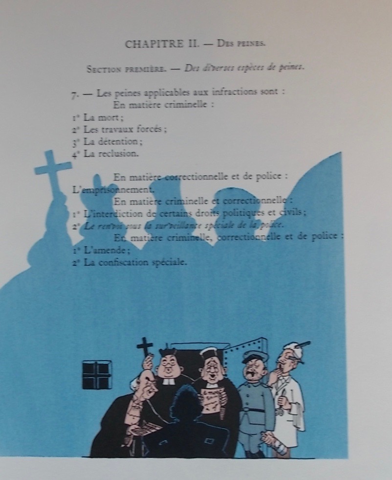 DRATZ (Jean) ill. Le code pénal. Bruxelles. Isy Brachot Fils, 1950. – Image 4
