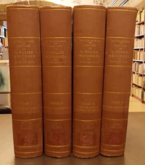 VUILLEUMIER (Henri) Histoire de l'Eglise Réformée du Pays de Vaud sous le régime bernois. Lausanne, Editions de la Concorde, 1927-1933.