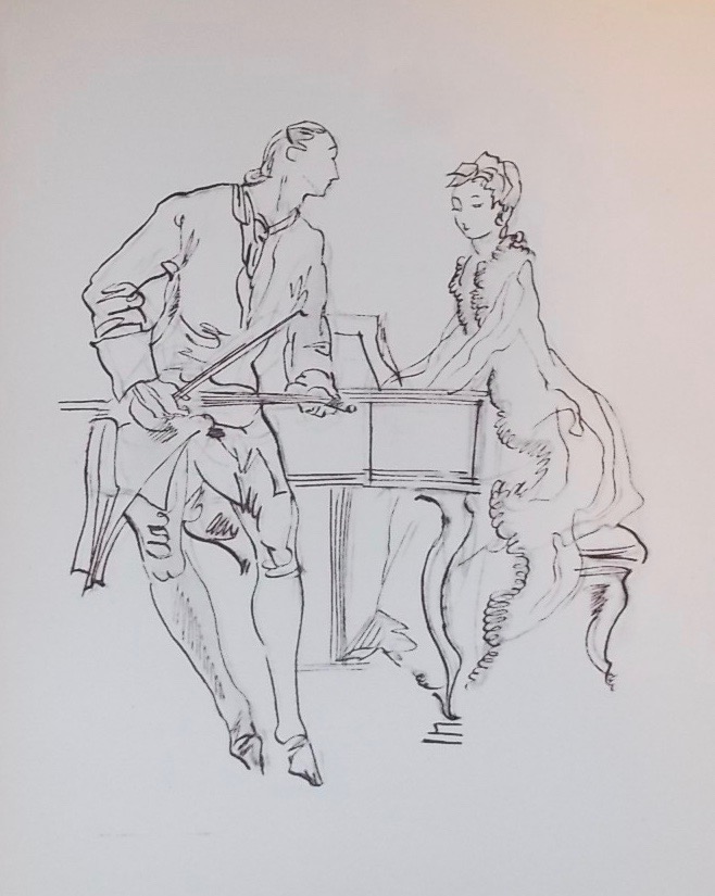 BEAUMARCHAIS (Pierre Augustin Caron de) Beaumarchais. Sa vie, son oeuvre. Mémoires et théâtre complet. Paris, Union Latine d'Editions. 1932. – Image 3