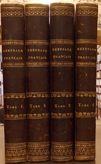 COLLECTIF Paris - Londres. Keepsake français 1837 - 1941. Nouvelles inédites. Paris, Delloye, Desmé et Cie, 1837-1841.