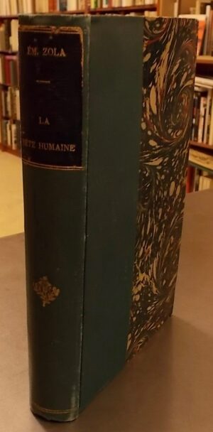 ZOLA (Emile) La bête humaine. Paris, Charpentier, 1890.