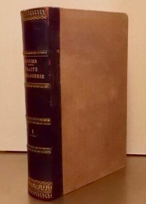 SAUNIER (Claudius) Traité d'horlogerie moderne. Théorie et pratique. Suivi de Traité d'horlogerie moderne. Deuxième appendice. Paris, Bureau de la Revue Chronométrique, 1869.