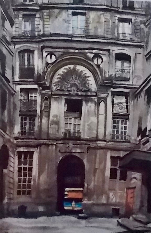 JORGENSEN (Monique) & TERRIER (Max) Hôtels historiques de Paris I & II. Paris, Le Livre et l'Estampe - Marcel Daubin, 1945-1947. – Image 5