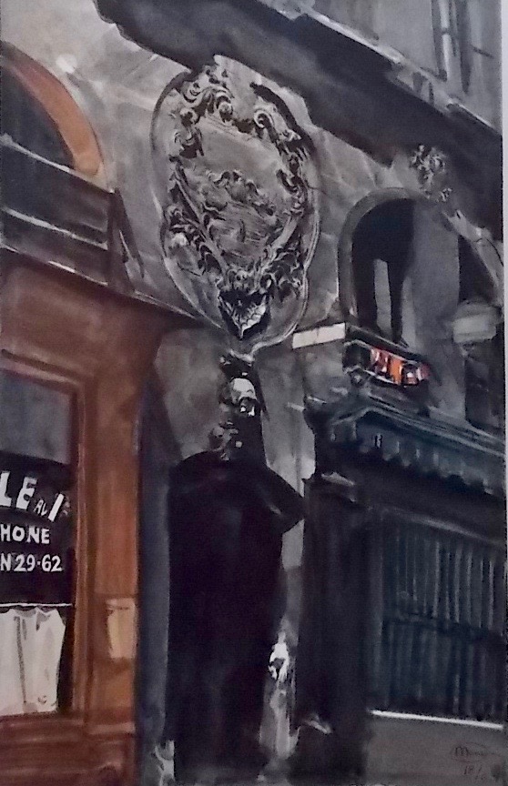 JORGENSEN (Monique) & BOUCHER (François) Vieux quartiers, vieilles maisons de Paris. Rive Gauche et Rive Droite. Paris, Le Livre et l'Estampe - Marcel Daubin, 1948. – Image 5