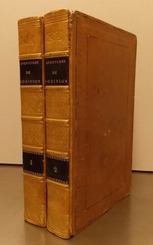 DE FOE (Daniel) Vie et aventures de Robinson Crusoé. Paris, Verdière, 1821.