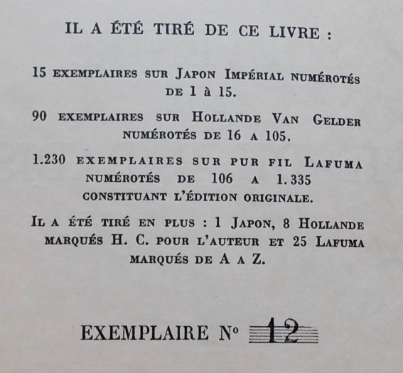 DUHAMEL (Georges) Souvenirs de la vie du paradis. Paris, Mercure de France, 1946. – Image 3
