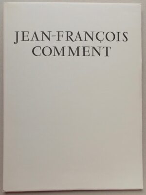 [COMMENT] - JORAY (Marcel) Jean-François Comment. La Neuveville, Ed. du Griffon (coll. L'Art Suisse Contemporain), 1954.