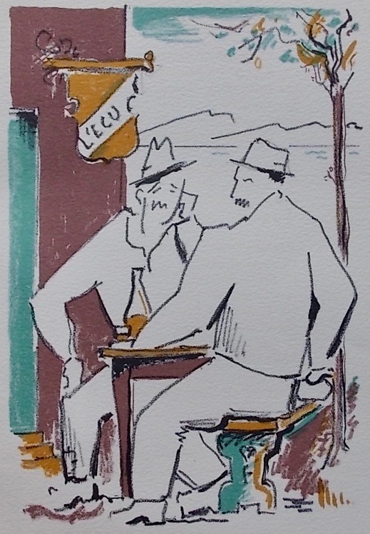 VILLARD - GILLES (Jean) Chansons du coup de soleil. Lausanne, F. Rouge, 1947. – Image 4