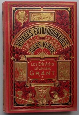 VERNE (Jules) Les enfants du capitaine Grant. Paris, Hachette (coll. Hetzel - Les voyages extraordinaires), [1928].