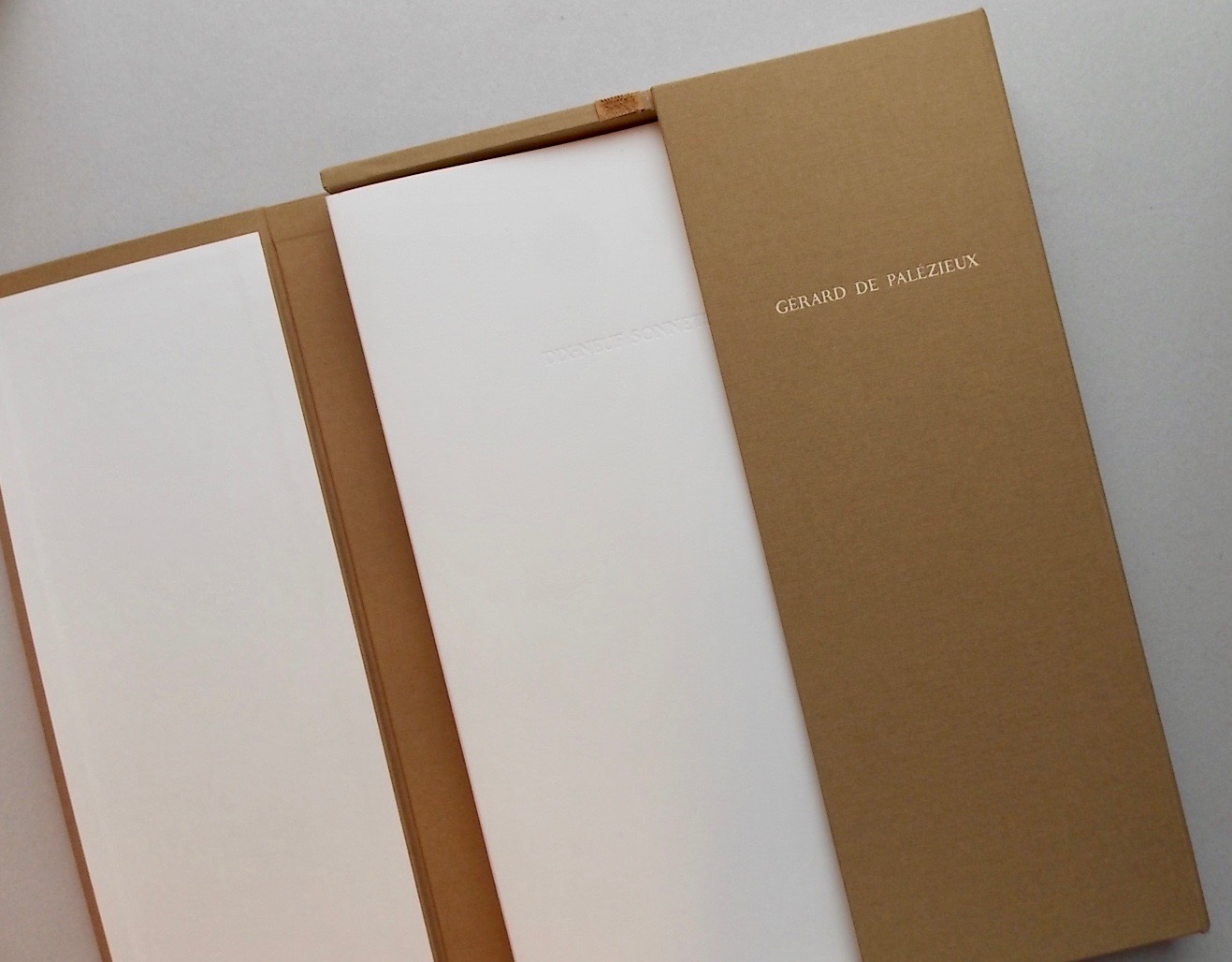 PALEZIEUX (Gérard de) - BONNEFOY (Yves) Dix-neuf sonnets de Petrarque, nouvellement traduits par Yves Bonnefoy. Meaux, Editions de la Revue Conférence, 2005. – Image 5