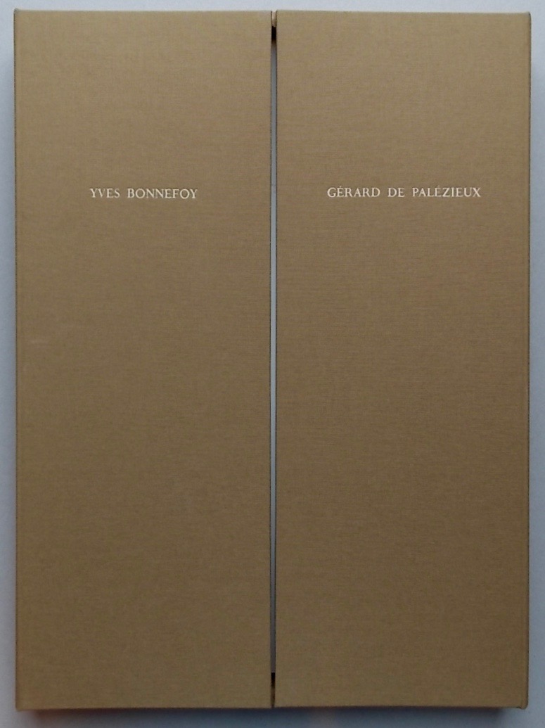 PALEZIEUX (Gérard de) - BONNEFOY (Yves) Dix-neuf sonnets de Petrarque, nouvellement traduits par Yves Bonnefoy. Meaux, Editions de la Revue Conférence, 2005. – Image 6