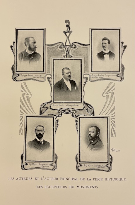 *** Cinquantenaire de la République Neuchâteloise. 1848-1898. Livre Officiel. Neuchâtel, Attinger, 1901. – Image 3