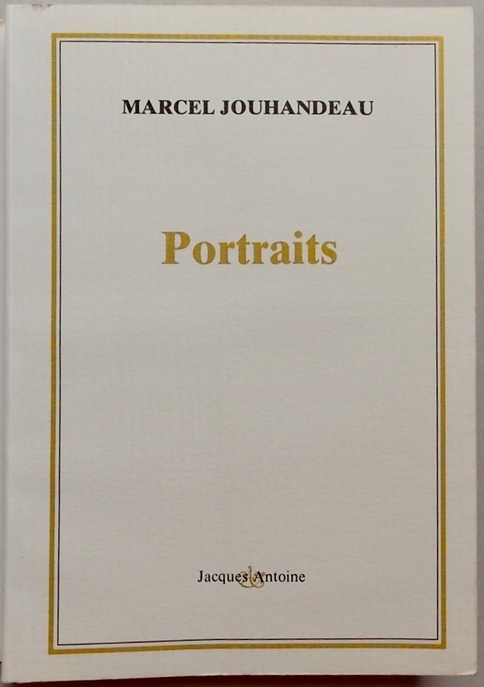 JOUHANDEAU (Marcel) Portraits. Bruxelles, Jacques Antoine, 1988. – Image 2