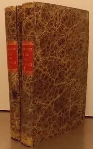 FLEURY DE CHABOULON (Pierre-Alexandre-Edouard) Mémoires pour servir à l'histoire de la vie privée, du retour et du règne de Napoléon en 1815. Bruxelles, Arnold Lacrosse, 1820.