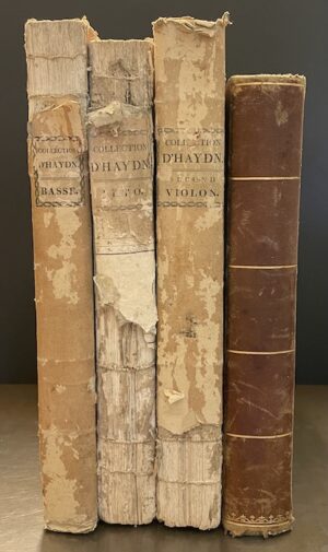 HAYDN (Joseph) Collection complète des quatuors dédiée au Premier Consul Bonaparte. A Paris, chez Pleyel, [1800]