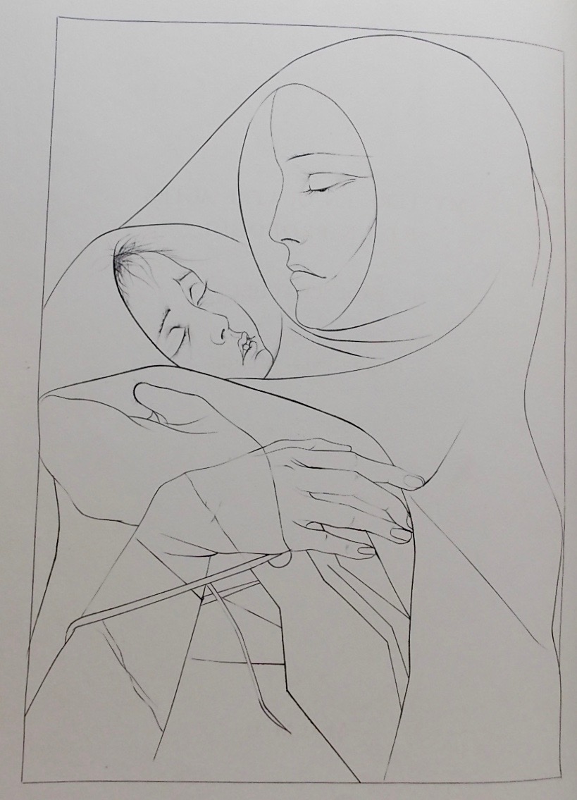 CLAUDEL (Paul) - TREMOIS (Pierre-Yves) L'annonce faite à Marie. Paris, NRF - Gallimard, 1951. – Image 3