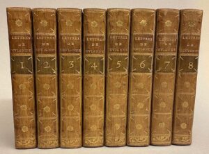 SEVIGNE (Marie de Rabutin Chantal, marquise de) Recueil des lettres de Madame la Marquise de Sévigné à Madame la Comtesse de Grignan, sa fille. Paris, La Compagnie des Libraires, 1786.