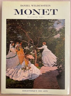 [MONET] - WILDENSTEIN (Daniel) Claude Monet. Biographie et catalogue raisonné. Tome III: 1887-1898. Peintures. Lausanne et Paris, La Bibliothèque des Arts, 1979.