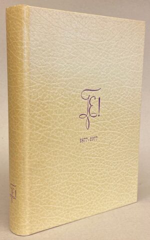 [ETUDE] Centième anniversaire de la Société de l'Etude (1877-1977). Neuchâtel, sne, 1977.