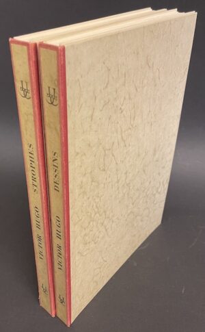 HUGO (Victor) Strophes inédites - Dessins rares ou inédits, accompagnés d'une strophe manuscrite. Neuchâtel, Ides et Calendes, 1952.
