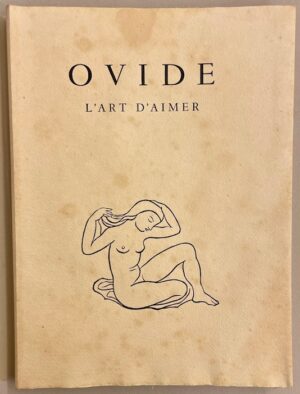 [MAILLOL] - OVIDE L'art d'aimer. Lausanne et Paris, Gonin Frères, 1935.