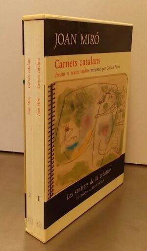 MIRO (Joan) Carnets catalans. Genève, Skira (coll. "Les sentiers de la Création"), 1976.