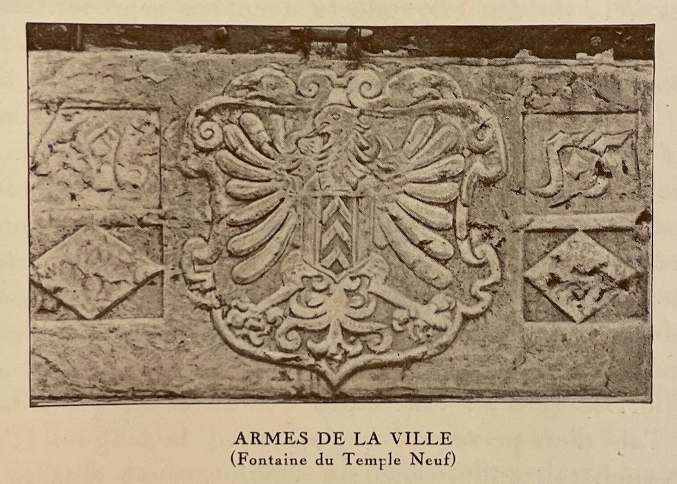 PURY (Jean de) Petite flânerie héraldique dans les rues de Neuchâtel. Neuchâtel, James Guinchard, 1932. – Image 6