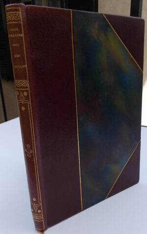 VERLAINE (Paul) Mes hôpitaux. Paris, Léon Vanier, 1891.