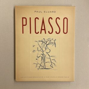 ELUARD (Paul) Picasso. Dessins. Paris, Braun & Cie (coll. Plastique), [1952].
