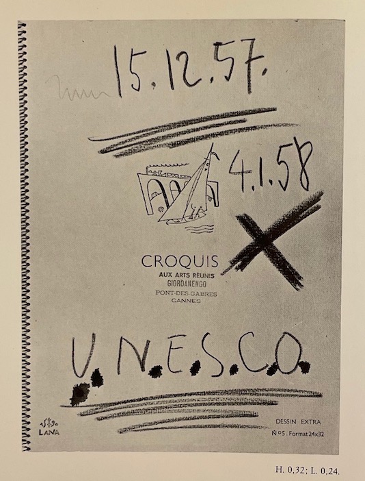 PICASSO (Pablo) La chute d'Icare. Genève, Skira (coll. Les sentiers de la création), 1971. – Image 4