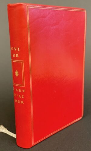 OVIDE L'art d'aimer. Paris, Club Français du Livre (coll. Privilège), 1965.