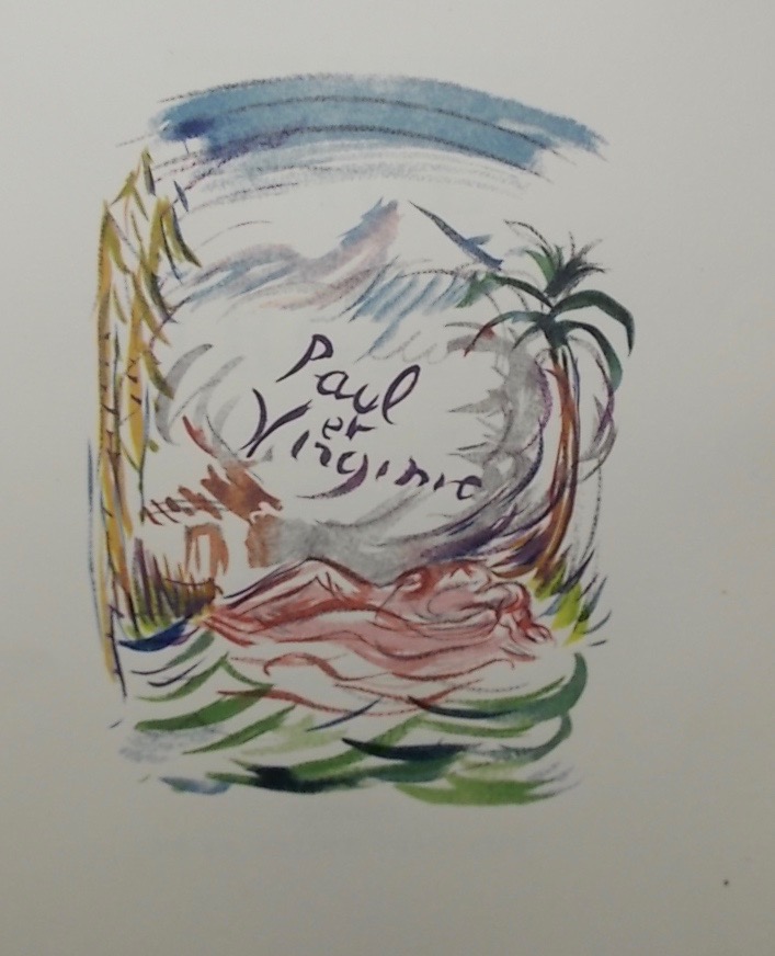 BERNARDIN DE SAINT-PIERRE (Jacques Henri) Paul et Virginie. Sans lieu, Editions de La Maison Française (coll. Le florilège des chefs-d'oeuvre français), 1947. – Image 2