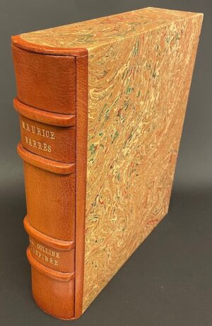 BARRES (Maurice) La colline inspirée. Paris, Les Bibliophiles Franco-Suisses, 1941.
