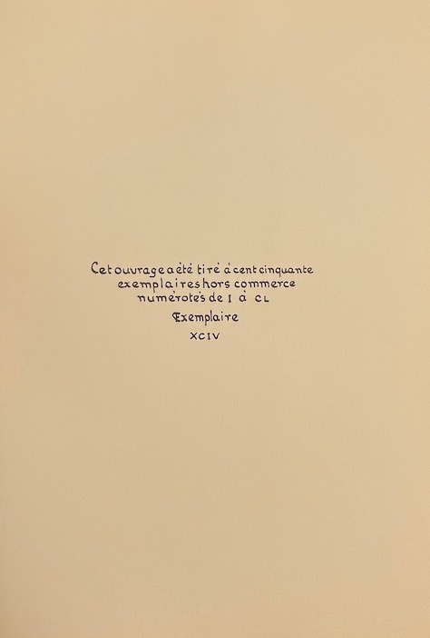 BLANCHENAY (Pierre) XXI sonnets. Sans lieu, sans nom, sans date. – Image 3