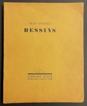 COCTEAU (Jean) Dessins. Paris, Librairie Stock - Delamain, Boutelleau & Cie, 1924.