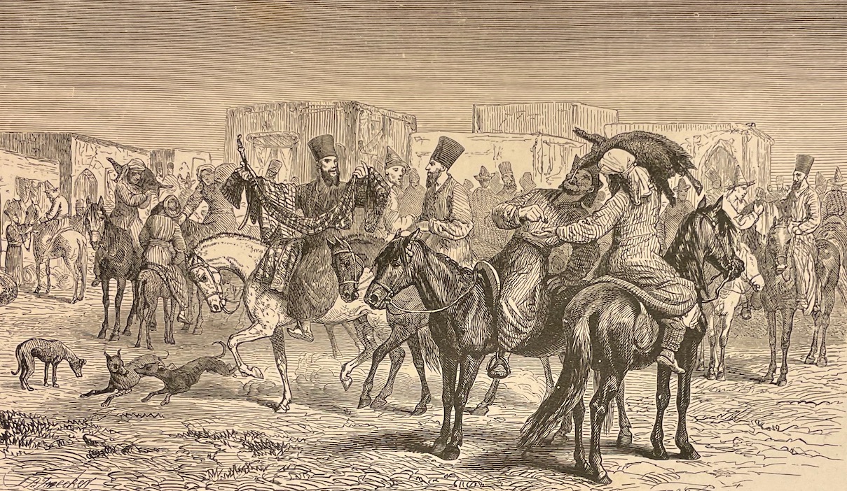 VAMBERY (Arminius) Voyages d'un faux derviche dans l'Asie centrale. De Téhéran à Khiva, Bokhara et Samarcand par le grand désert Turkoman. Paris, Hachette & Cie, 1865. – Image 6