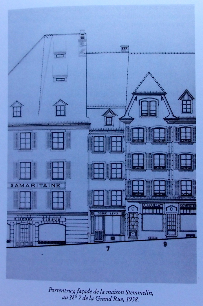 STEMMELIN (Joseph) Mémoires d'un artisan de Porrentruy écrits par lui-même. Porrentruy, Editions du Pré-Carré (coll. Jurassica), 1986. – Image 3