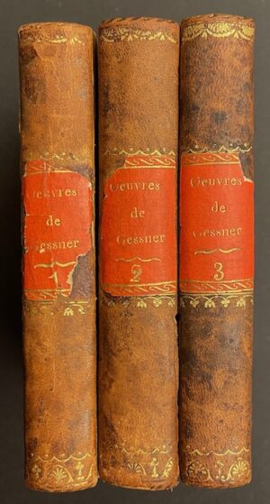 GESSNER (Salomon) Oeuvres. Lyon, Amable Le Roy, 1783.