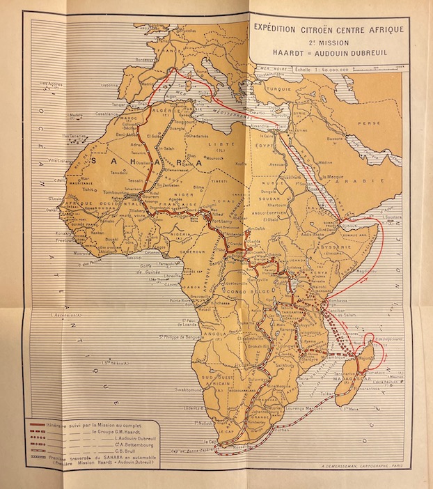 HAARDT (Georges-Marie) & AUDOUIN-DUBREUIL (Louis) La Croisière Noire. Expédition Citroën Centre-Afrique. Paris, Plon, 1927.. – Image 5