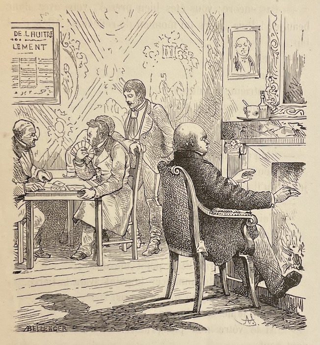 BESANÇON (Jules) Les crustacés. Etudes de moeurs bourgeoises. Lausanne, chez les Principaux Libraires, 1874. – Image 3